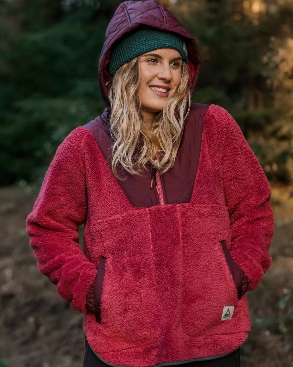 Women Passenger Fleece | Fleece | Beaumont Recycled Sherpa Hooded Fleece