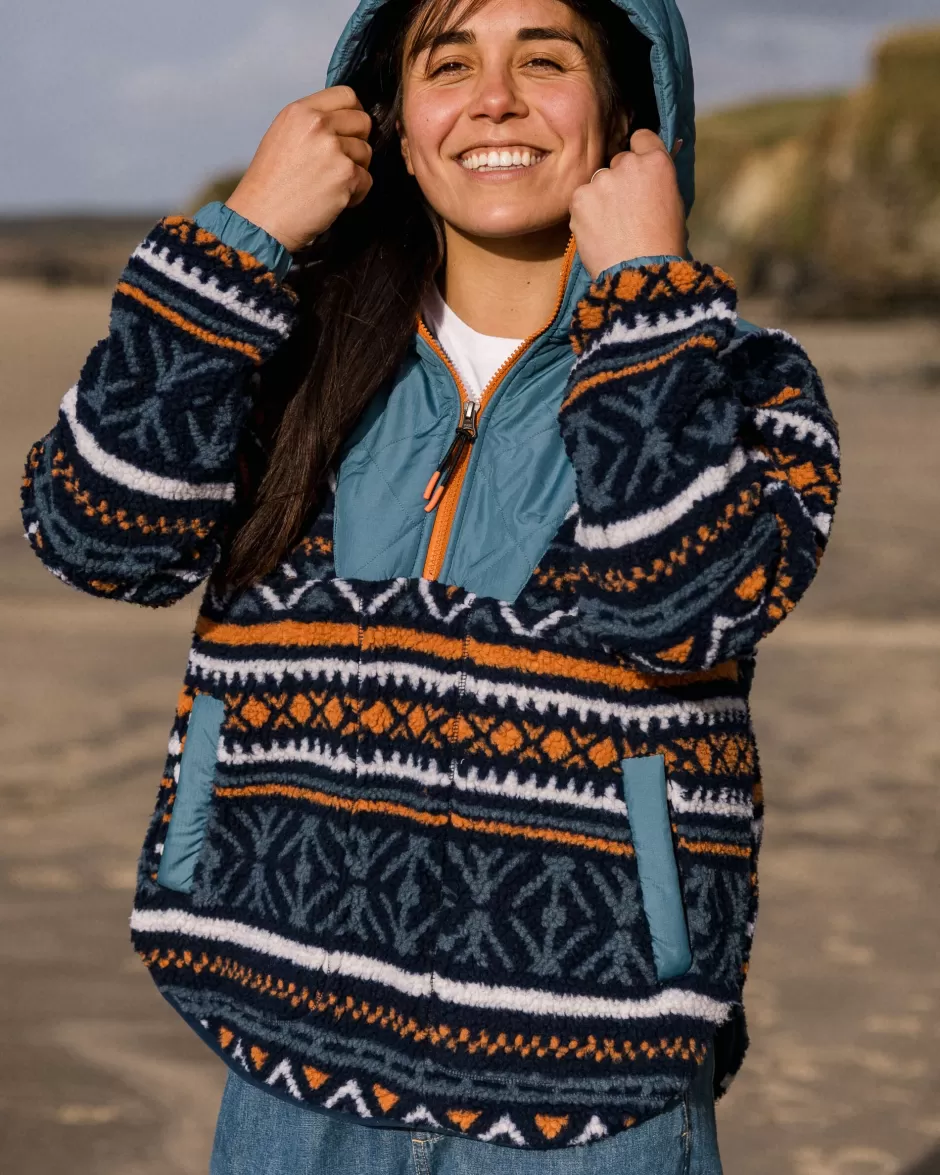 Women Passenger Fleece | Fleece | Beaumont Recycled Sherpa Hooded Fleece
