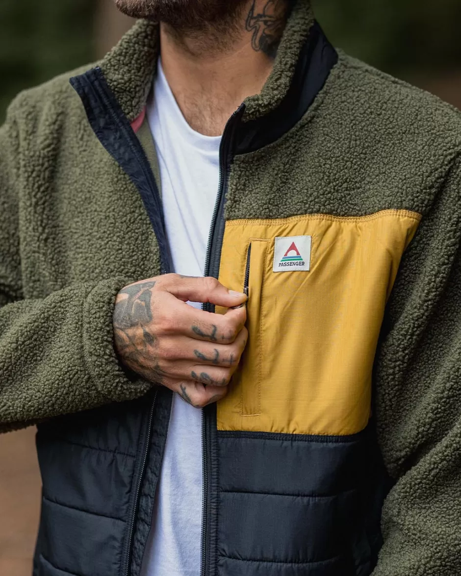 Passenger Fleece | Fleece | Born Explorer Recycled Polar-Lined Sherpa Fleece