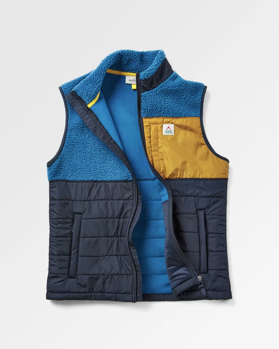 Passenger Fleece | Fleece | Born Explorer Recycled Polar-Lined Sherpa Vest