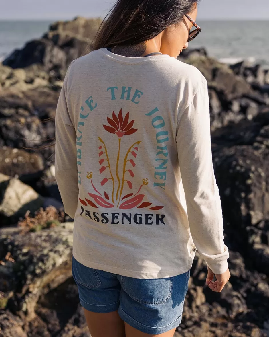 Women Passenger Tops & T-Shirts | Women's Outlet | Bud Recycled Cotton LS T-Shirt