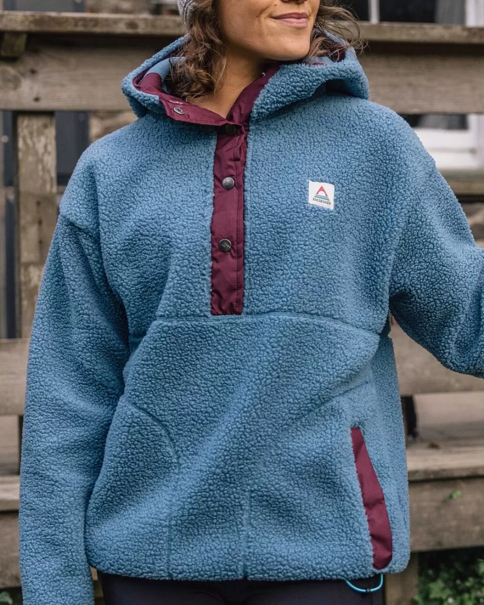 Women Passenger Fleece | Fleece | Calla Hooded Recycled Polar-Lined Fleece