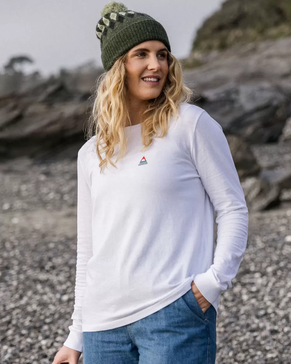 Women Passenger Tops & T-Shirts | Classic Recycled Cotton LS T-Shirt