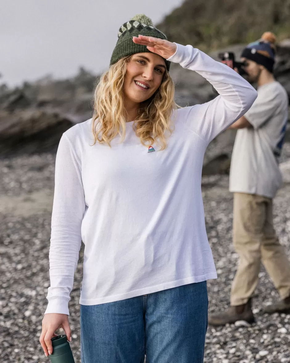 Women Passenger Tops & T-Shirts | Classic Recycled Cotton LS T-Shirt