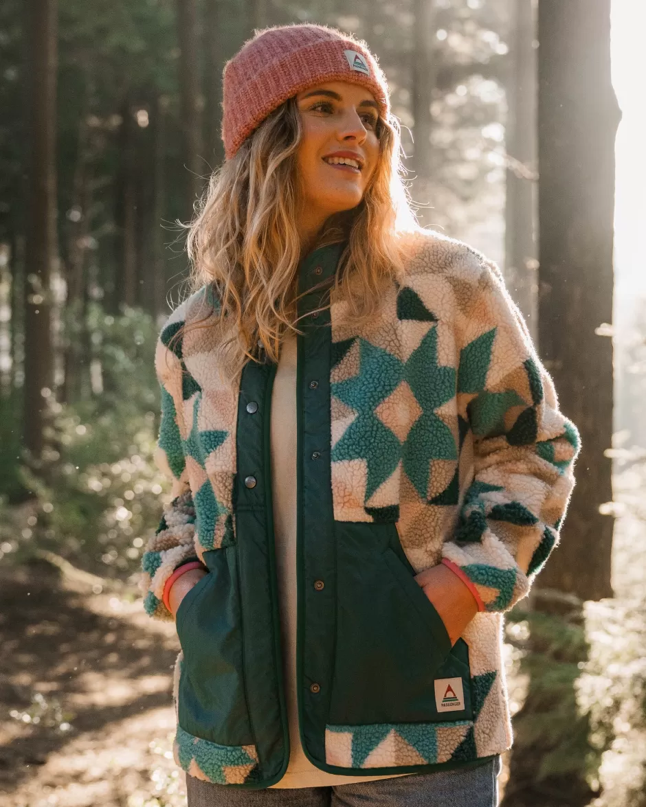 Women Passenger Fleece | Fleece | Clover Recycled Deep-Pile Sherpa Fleece