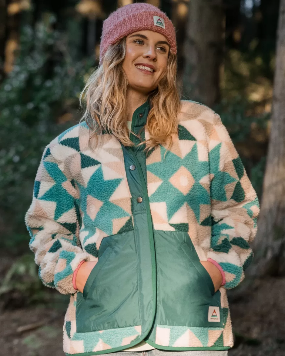 Women Passenger Fleece | Fleece | Clover Recycled Deep-Pile Sherpa Fleece