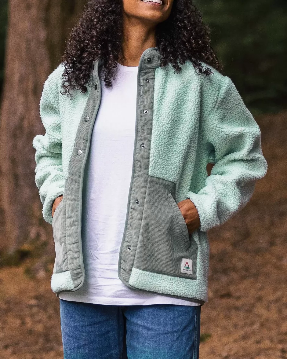 Women Passenger Fleece | Fleece | Clover Recycled Deep-Pile Sherpa Fleece