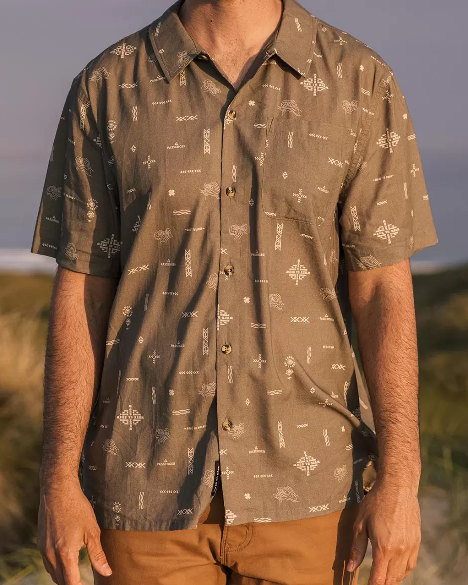 Passenger Shirts | Men's Outlet | Cove Organic Cotton Short Sleeve Shirt