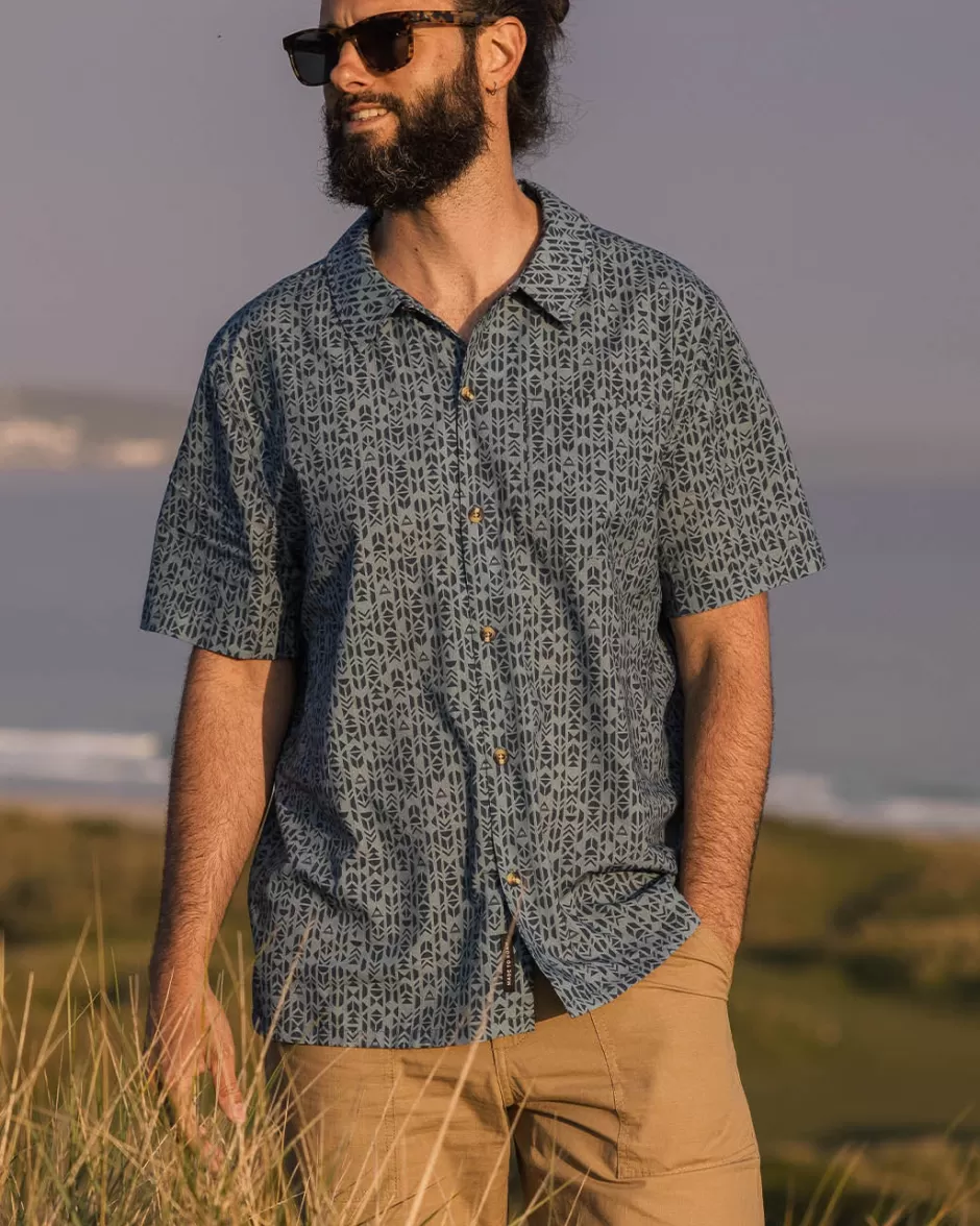 Passenger Shirts | Men's Outlet | Cove Organic Cotton Short Sleeve Shirt