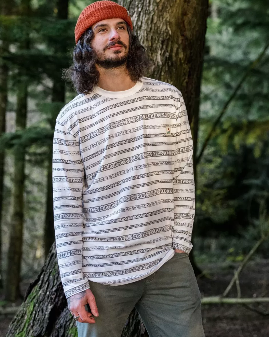 Passenger T-Shirts & Tank Tops | Men's Outlet | Crackle Organic Relaxed Fit LS T-Shirt