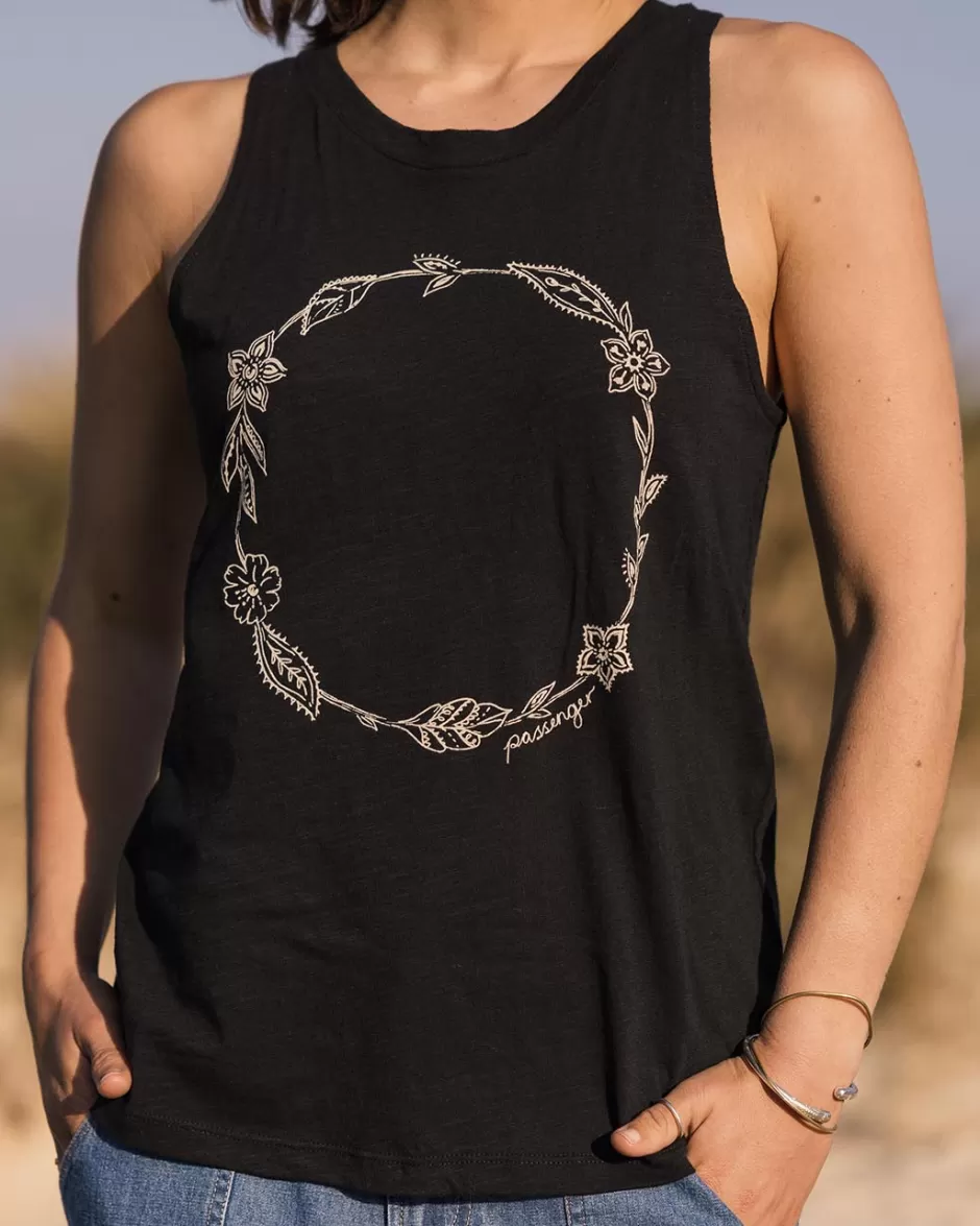 Women Passenger Tank Tops | Women's Outlet | Daisy Chain Recycled Cotton Tank Top