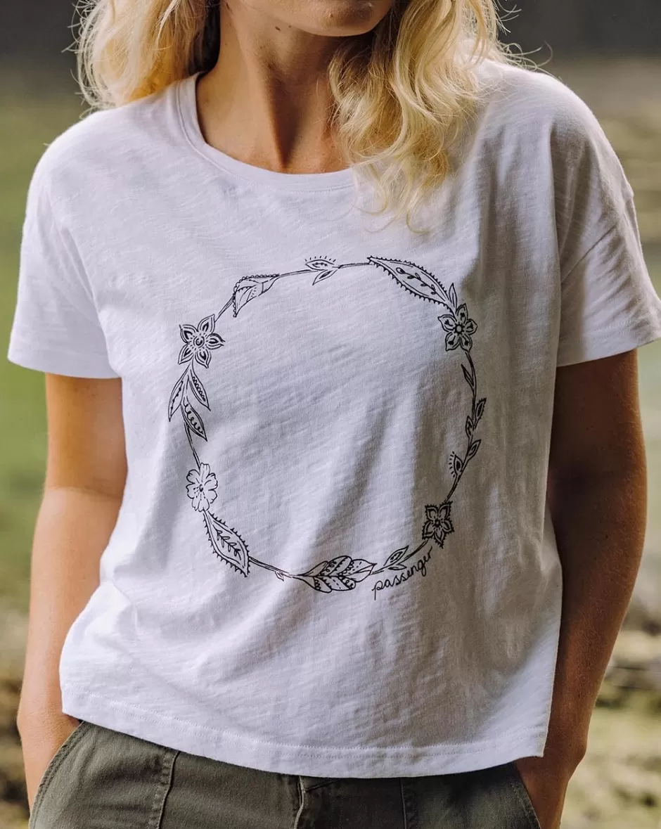 Women Passenger Tops & T-Shirts | Women's Outlet | Daisy Chain Recycled Cotton T-Shirt