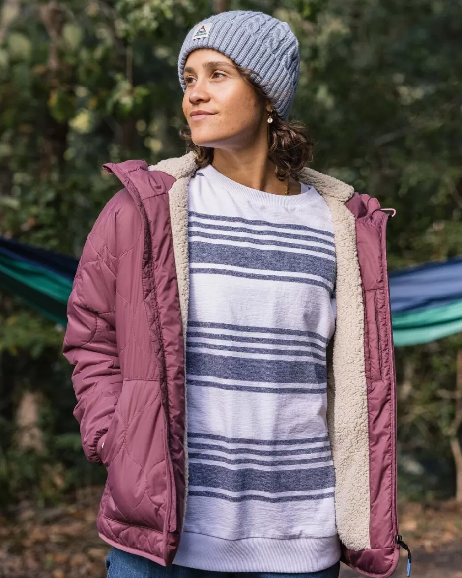 Women Passenger Insulated | Women's Outlet | Earthy Recycled Sherpa Lined Insulated Jacket