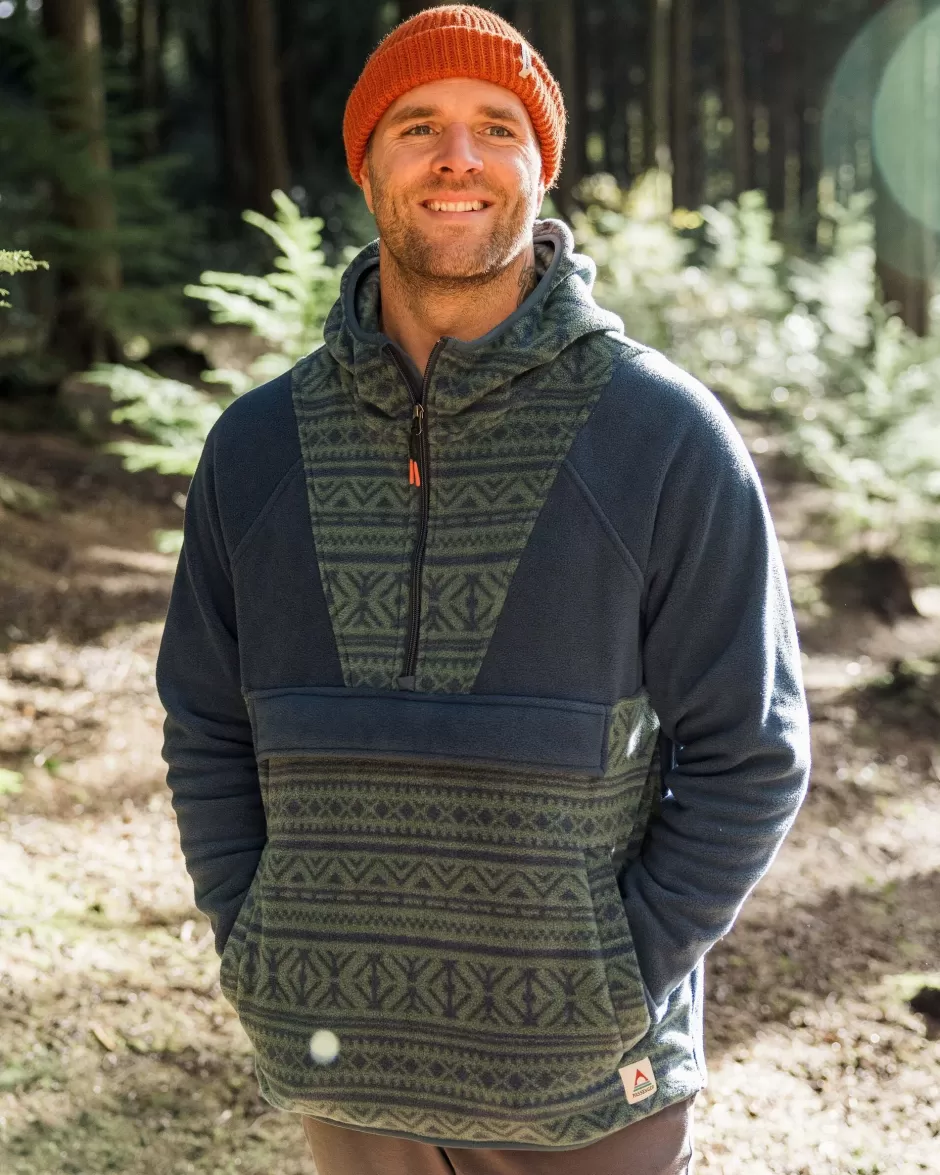 Passenger Fleece | Fleece | Edge Hooded 1/2 Zip Polar Fleece