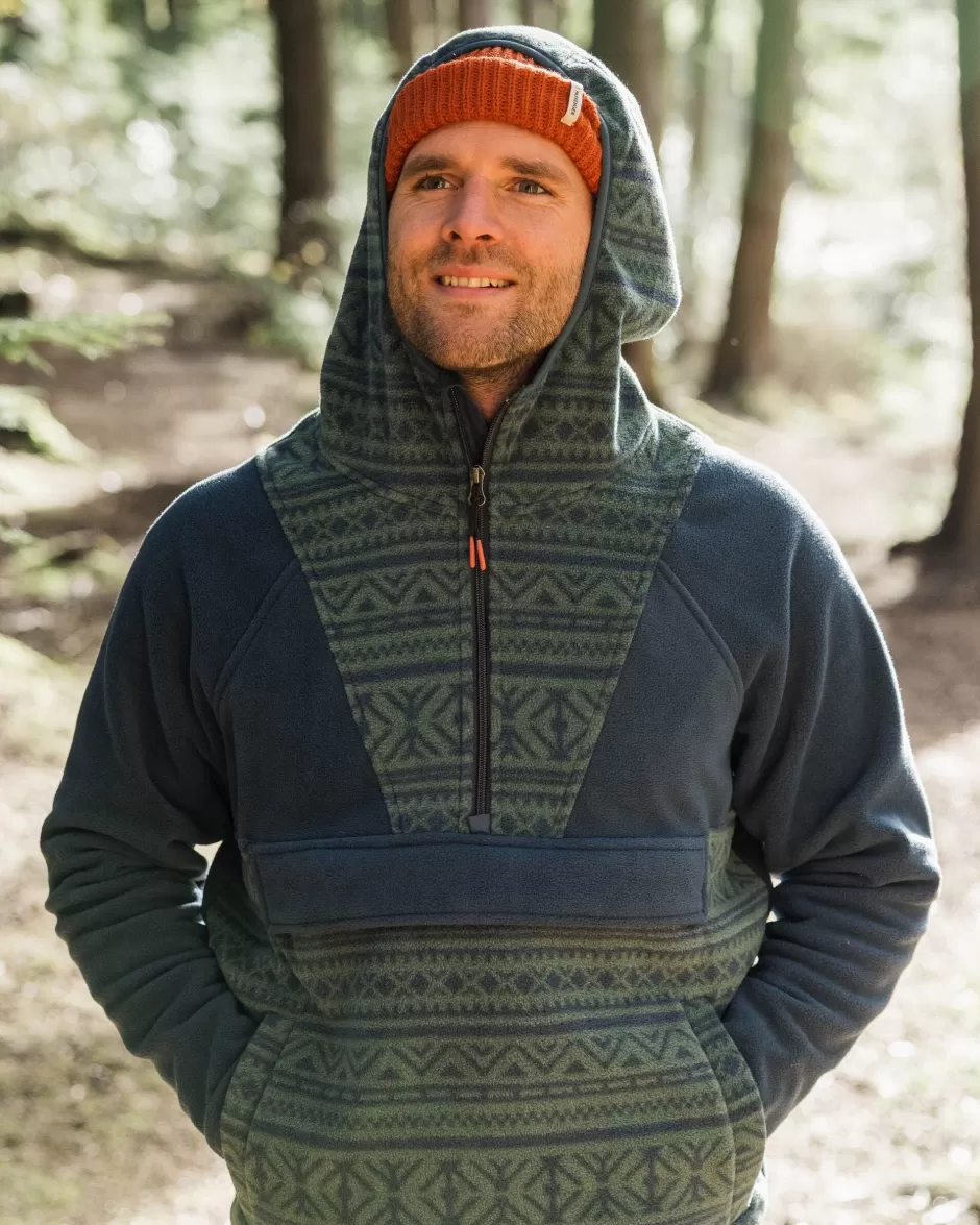 Passenger Fleece | Fleece | Edge Hooded 1/2 Zip Polar Fleece