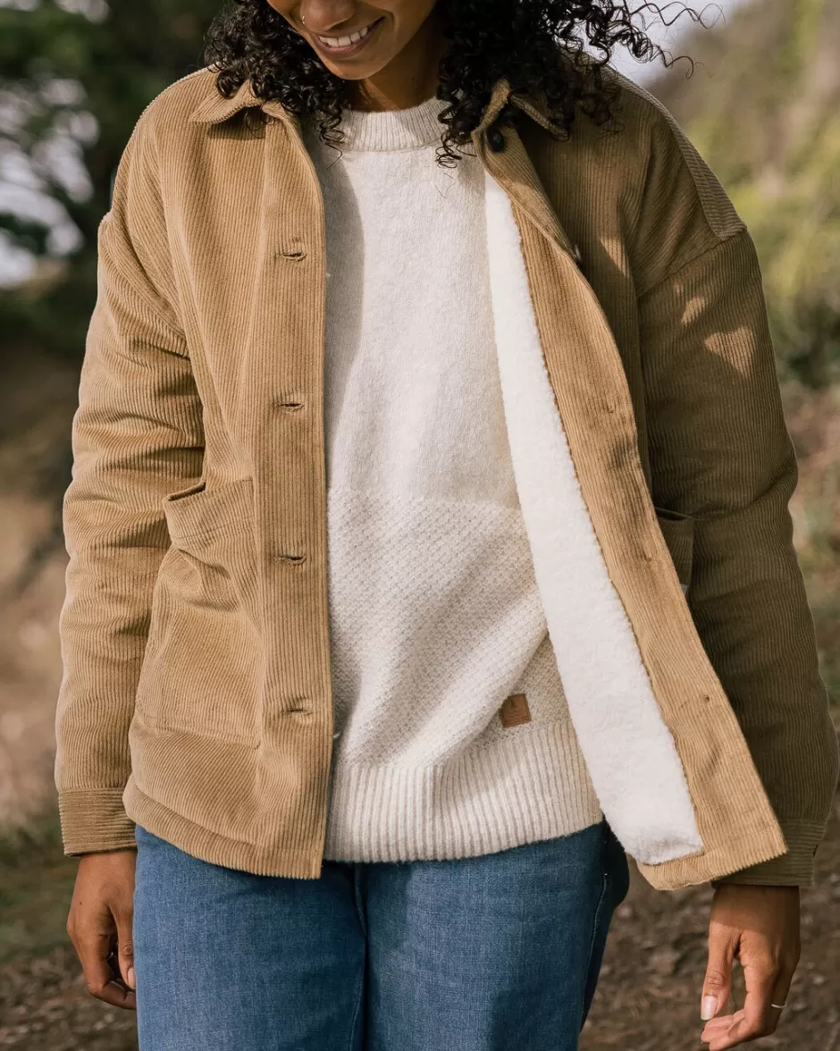 Women Passenger Shirts | Overshirts | Flint Recycled Corduroy Overshirt