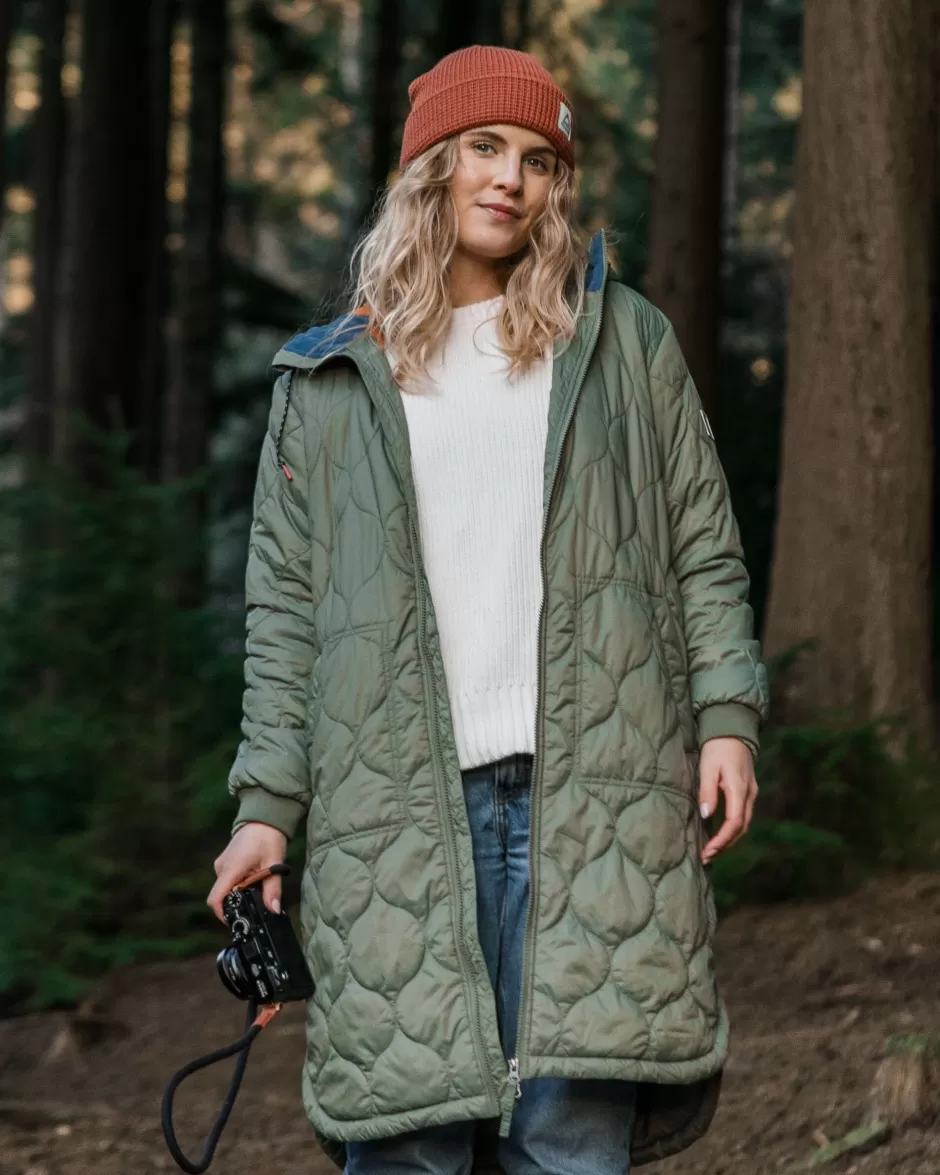 Women Passenger Insulated | Winter Road Trip Essentials | Flora 2.0 Long Recycled Insulated Parka