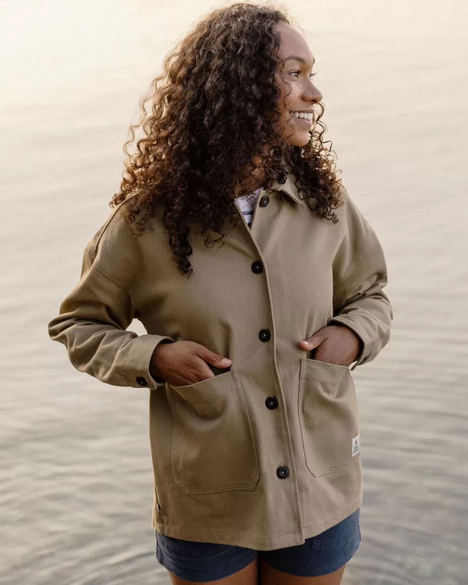Women Passenger Shirts | Overshirts | Forrest Organic Cotton Oversized Twill Overshirt