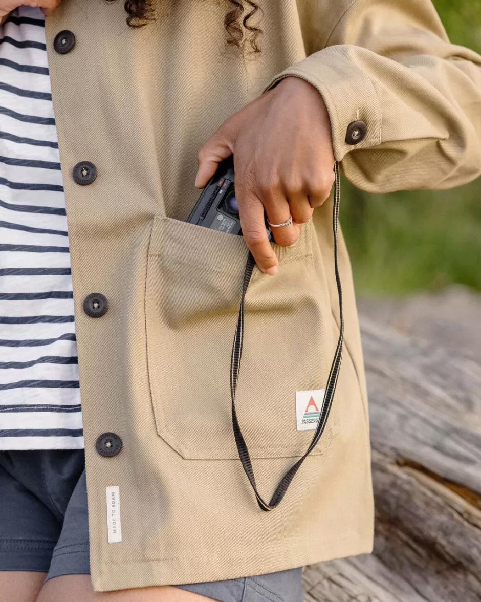 Women Passenger Shirts | Overshirts | Forrest Organic Cotton Oversized Twill Overshirt