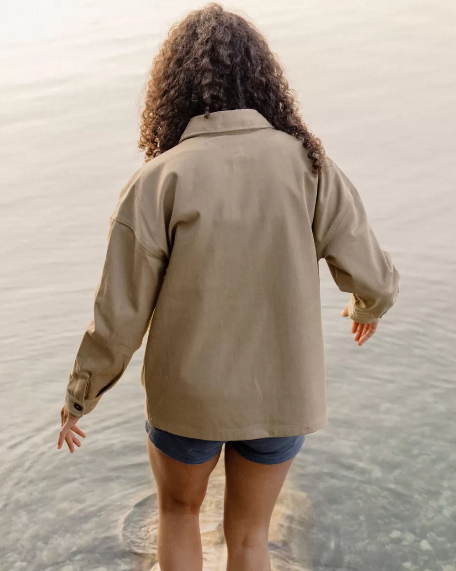 Women Passenger Shirts | Overshirts | Forrest Organic Cotton Oversized Twill Overshirt