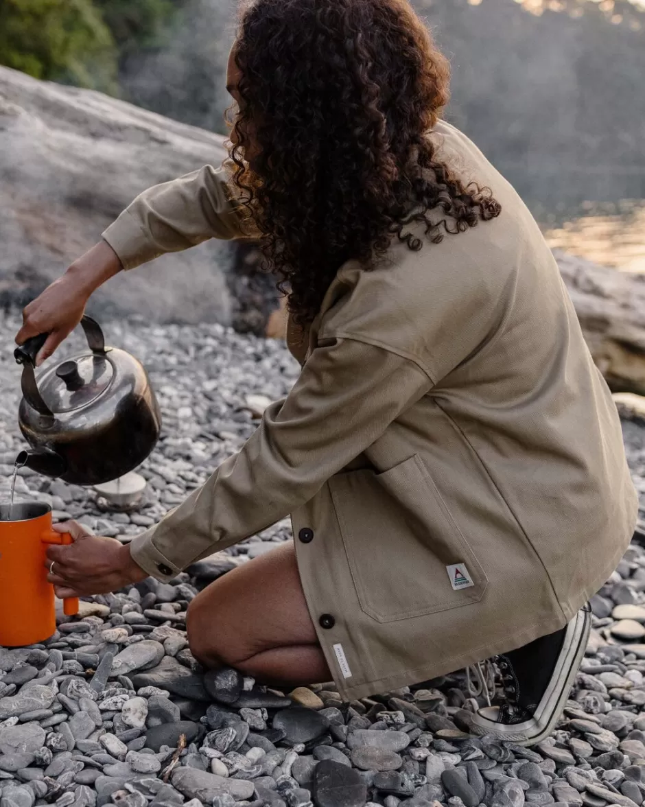 Women Passenger Shirts | Overshirts | Forrest Organic Cotton Oversized Twill Overshirt