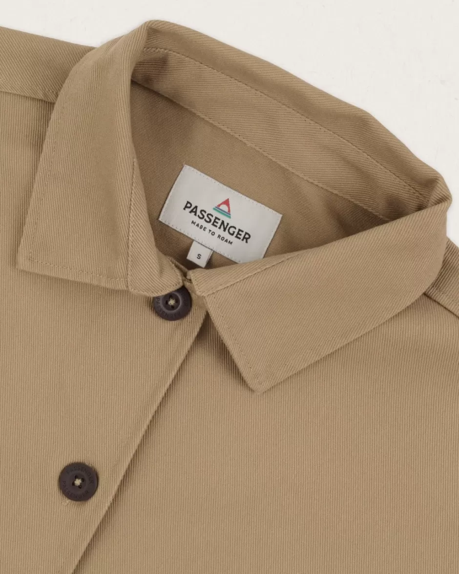 Women Passenger Shirts | Overshirts | Forrest Organic Cotton Oversized Twill Overshirt
