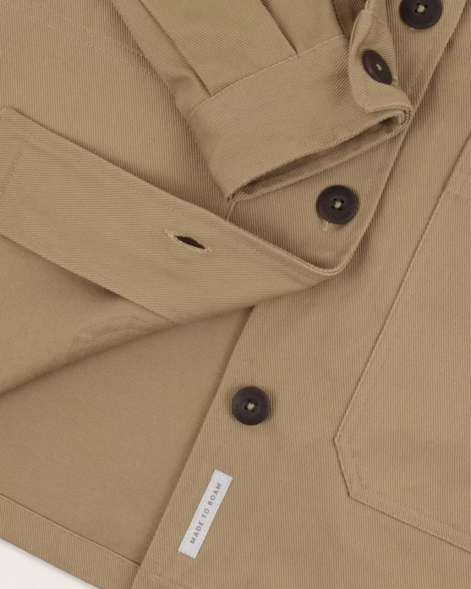 Women Passenger Shirts | Overshirts | Forrest Organic Cotton Oversized Twill Overshirt