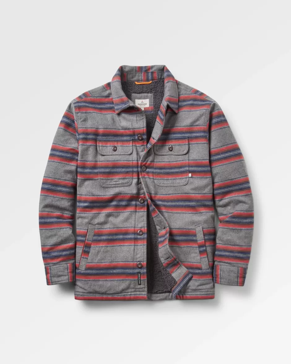 Passenger Shirts | Men's Outlet | Freestyle Sherpa-Lined Overshirt