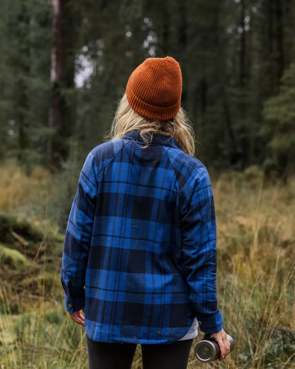 Women Passenger Shirts | Women's Outlet | Harmony Organic Cotton Check Shirt