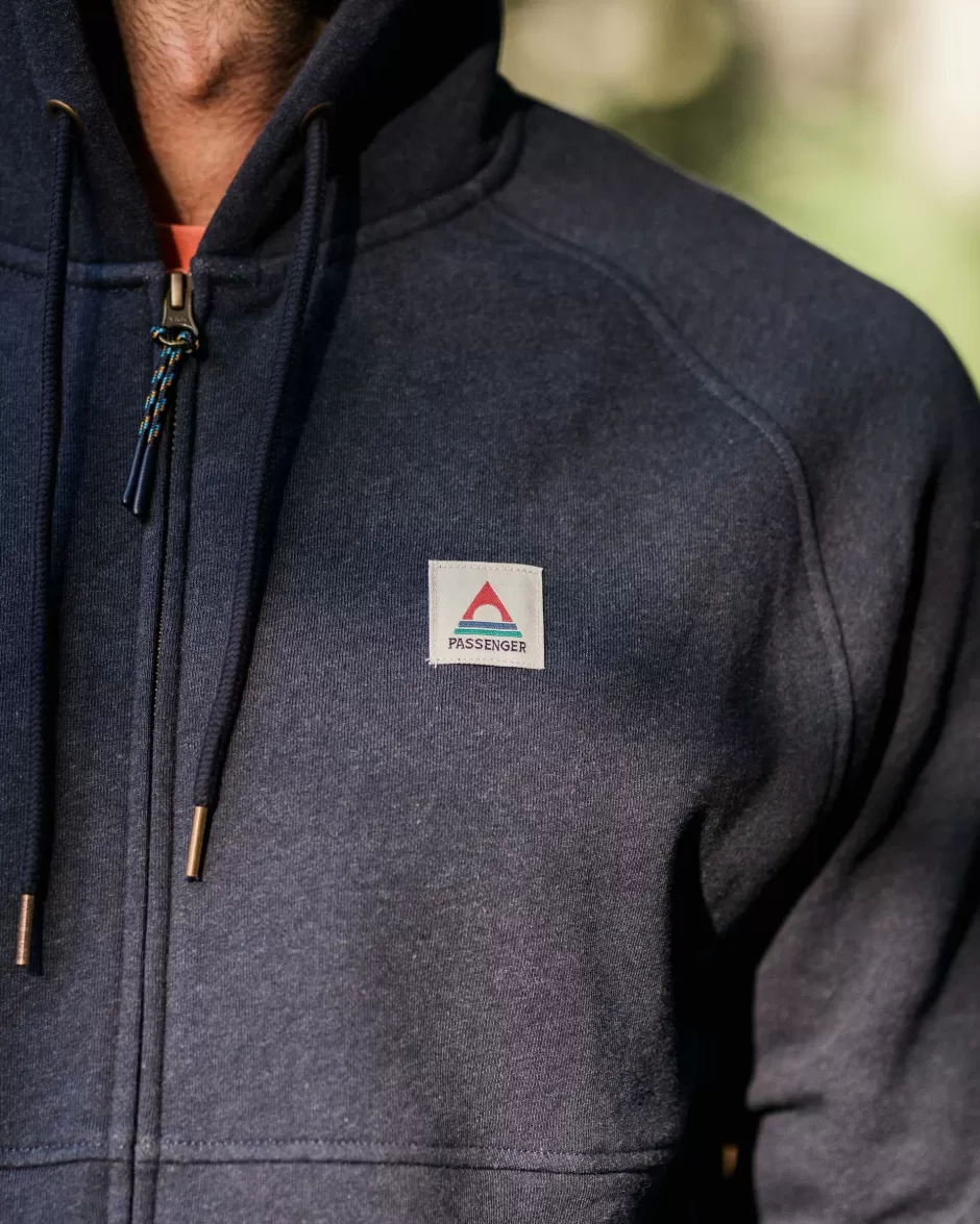Passenger Hoodies & Sweatshirts | Men's Outlet | Heritage Full Zip Organic Cotton Hoodie