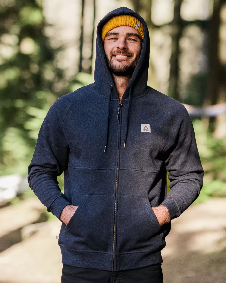 Passenger Hoodies & Sweatshirts | Men's Outlet | Heritage Full Zip Organic Cotton Hoodie
