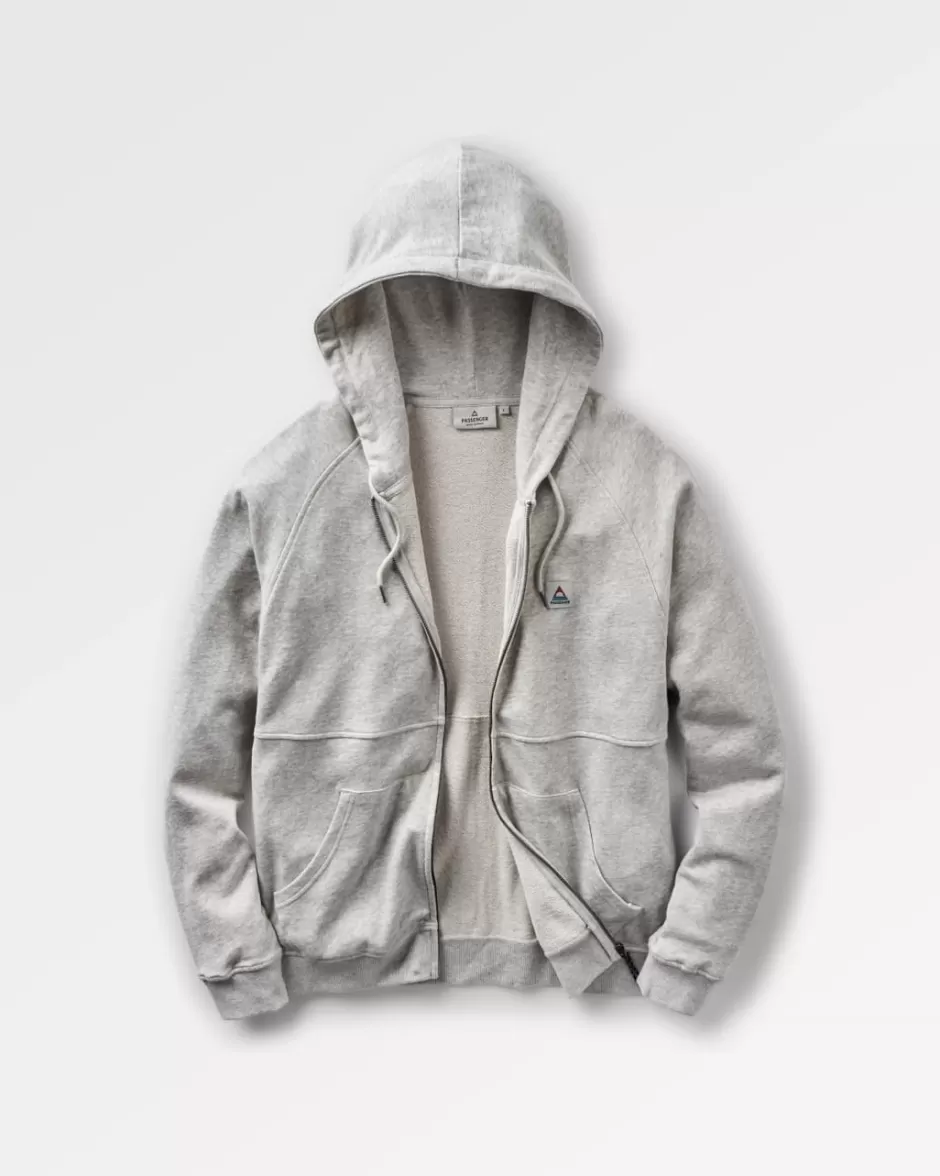 Passenger Hoodies & Sweatshirts | Men's Outlet | Heritage Full Zip Recycled Cotton Hoodie