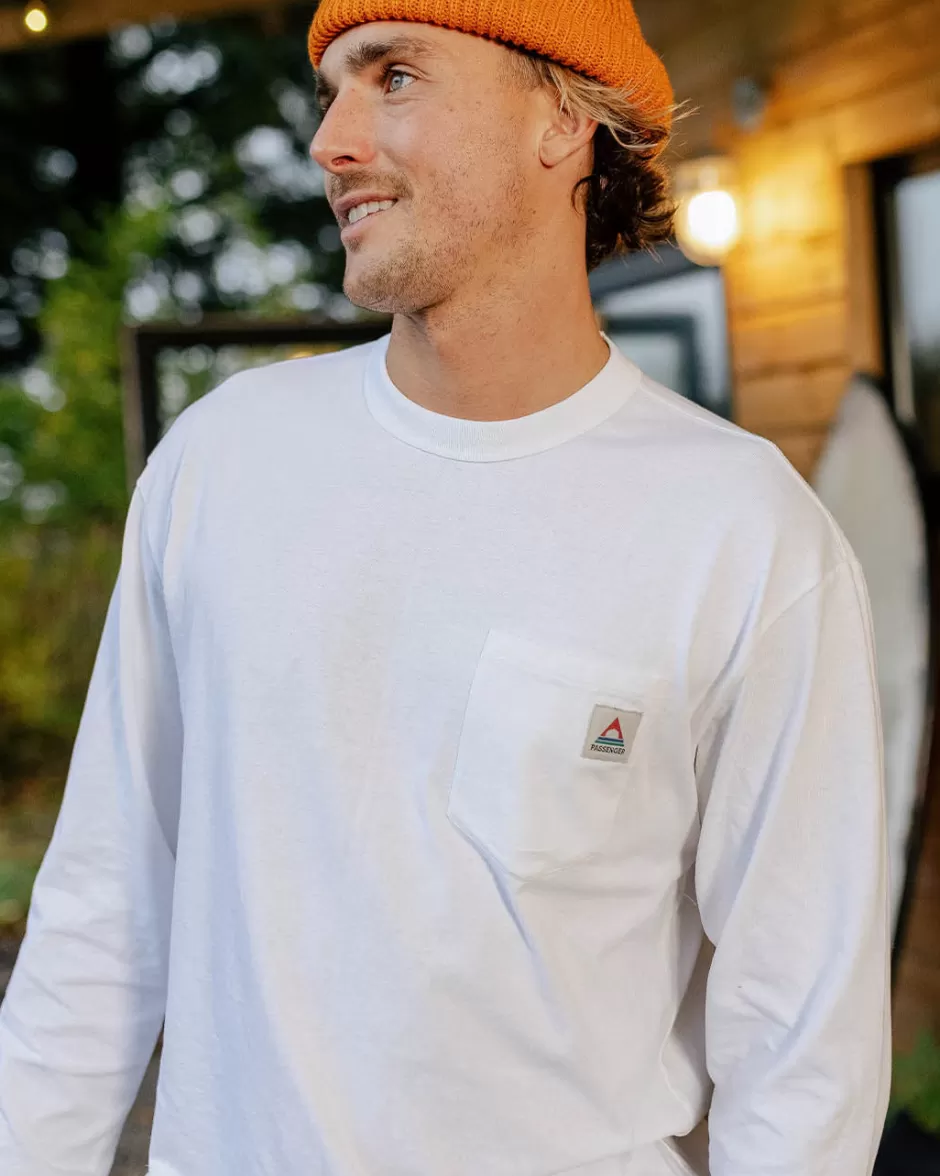 Passenger T-Shirts & Tank Tops | Winter Road Trip Essentials | Heritage Recycled Cotton LS T-Shirt