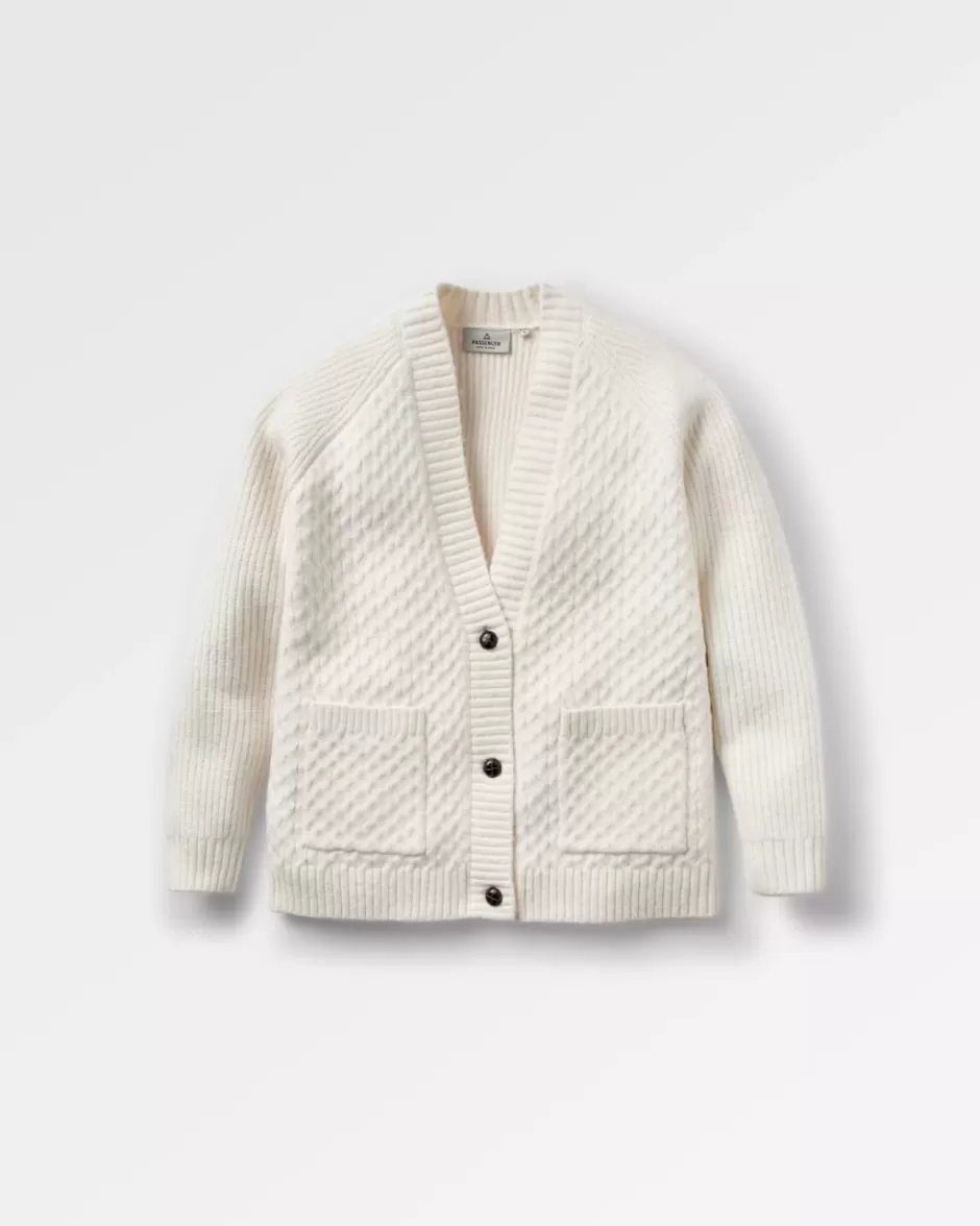 Women Passenger Knitwear | Women's Outlet | Homey Recycled Knitted Cable Cardigan