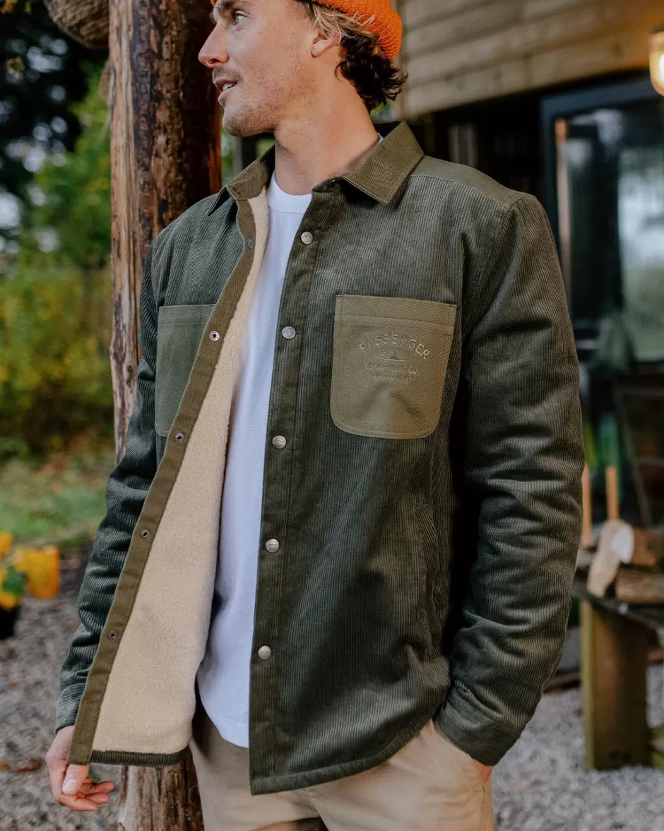 Passenger Shirts | Best Sellers | Kodiak Sherpa Lined Cord Overshirt