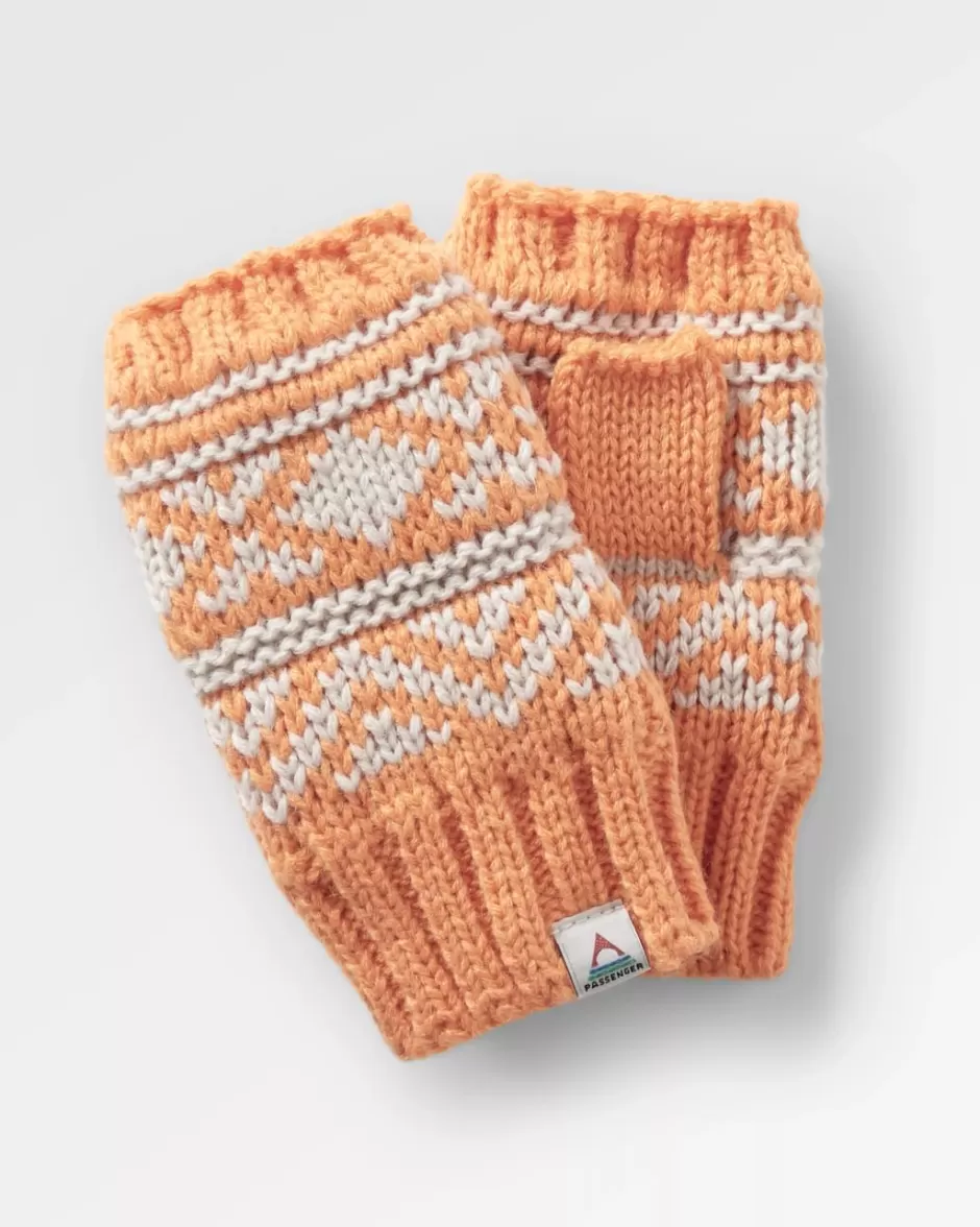 Women Passenger Gloves | Gloves | Lily Recycled Fleece Lined Fingerless Mittens