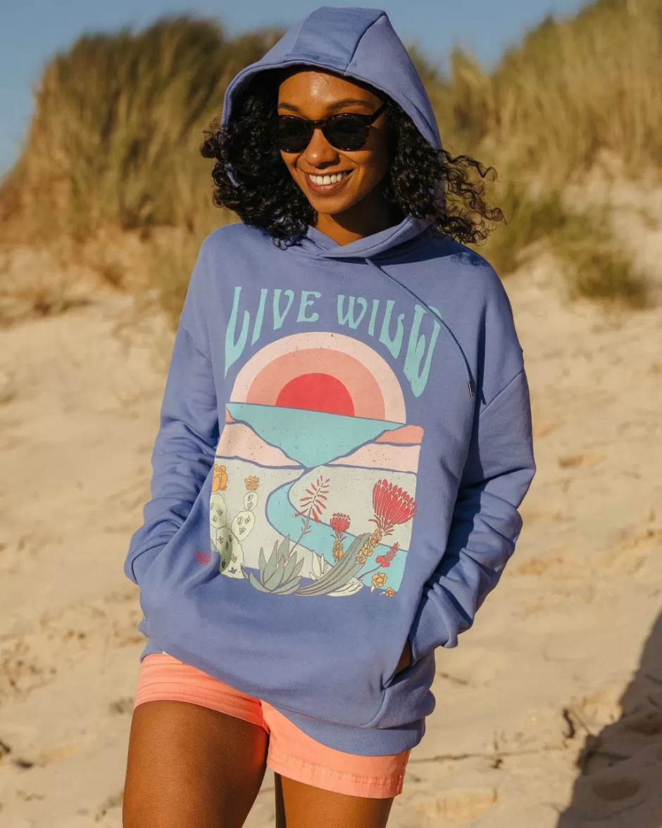 Women Passenger Hoodies & Sweatshirts | Women's Outlet | Live Wild Recycled Cotton Oversized Hoodie