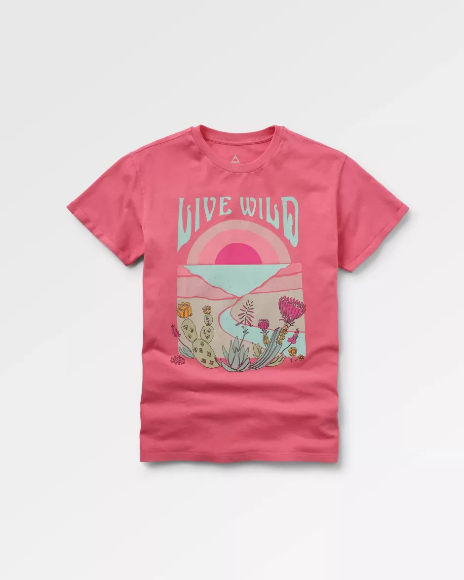 Women Passenger Tops & T-Shirts | Live Wild Recycled Cotton T-Shirt