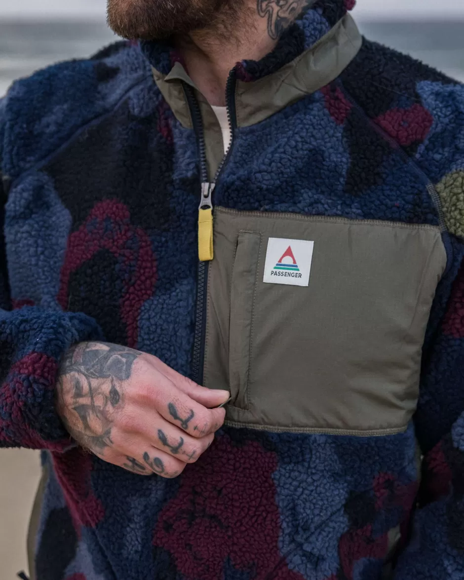 Passenger Fleece | Fleece | Offroad Recycled Sherpa 1/2 Zip Fleece