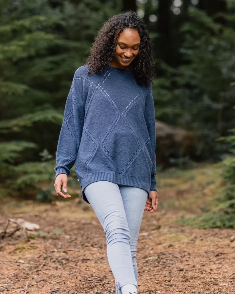 Women Passenger Knitwear | Women's Outlet | Palm Organic Oversized Knitted Jumper