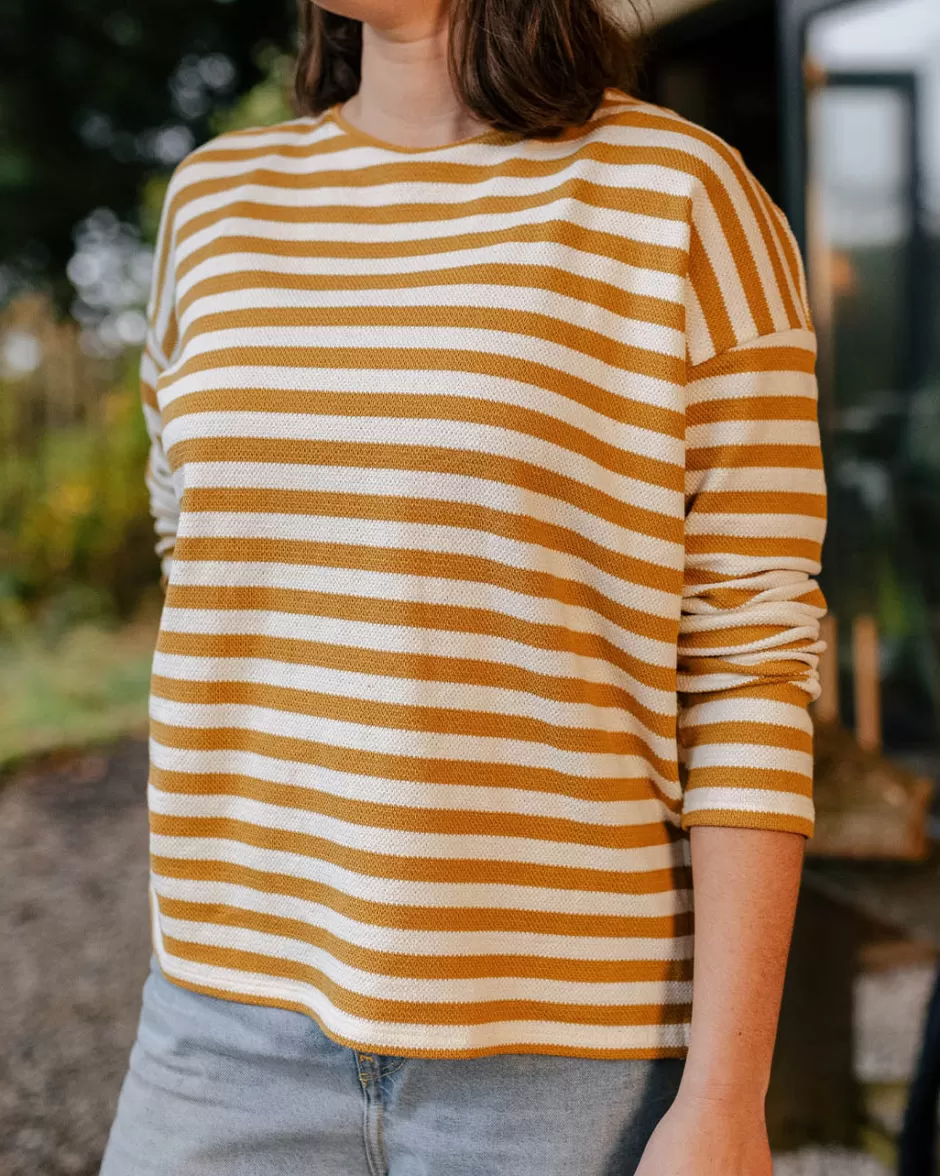 Women Passenger Tops & T-Shirts | Women's Outlet | Panorama Striped LS T-Shirt