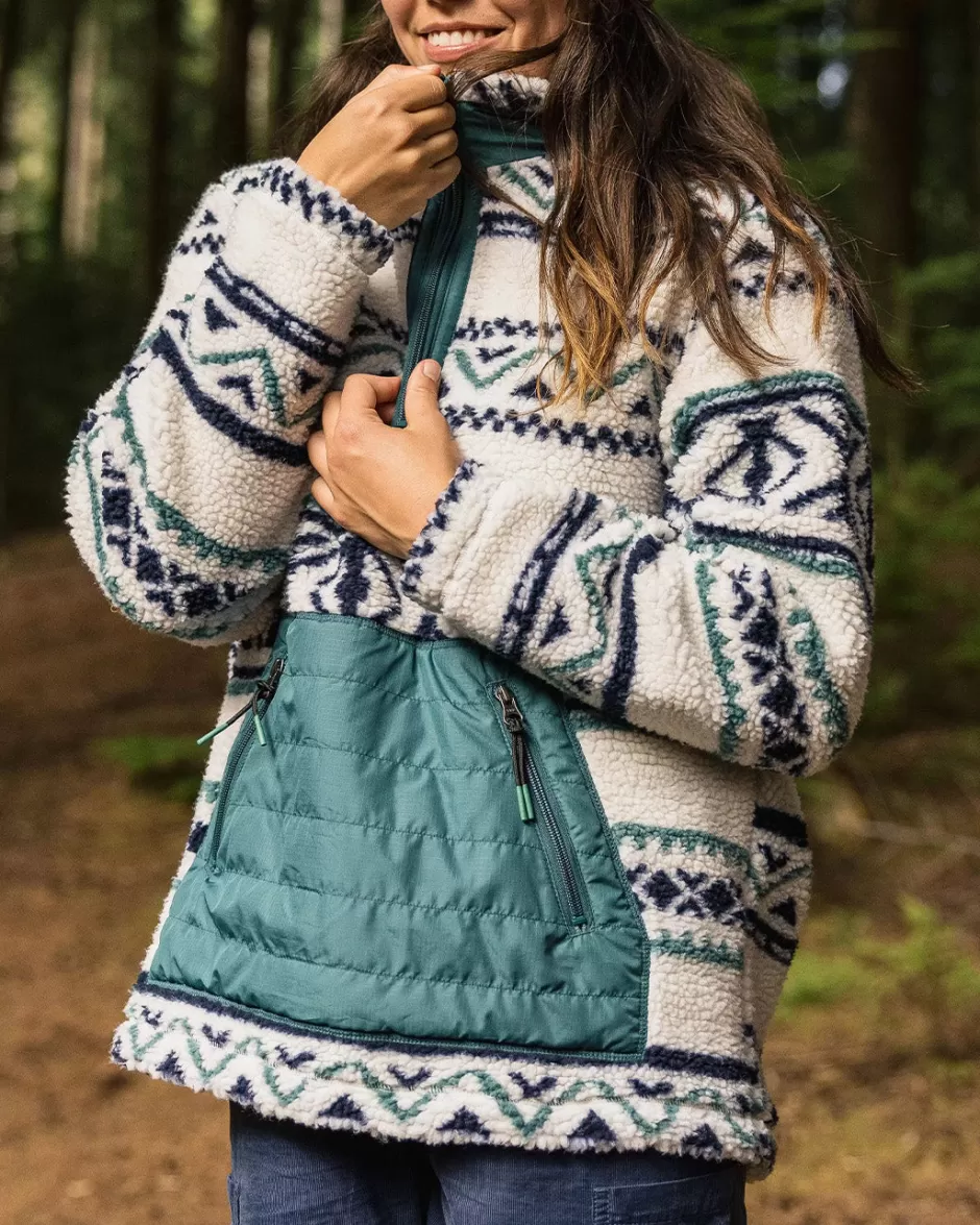 Women Passenger Fleece | Fleece | Perouse Recycled Deep-Pile Sherpa Fleece