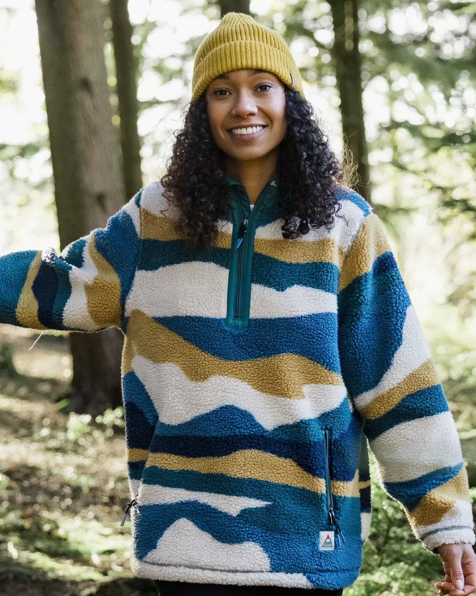 Women Passenger Fleece | Fleece | Perouse Recycled Deep-Pile Sherpa Fleece