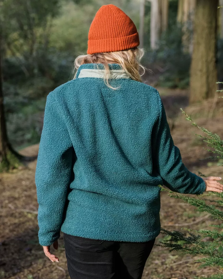 Women Passenger Fleece | Fleece | Perouse Recycled Polar-Lined Sherpa Fleece