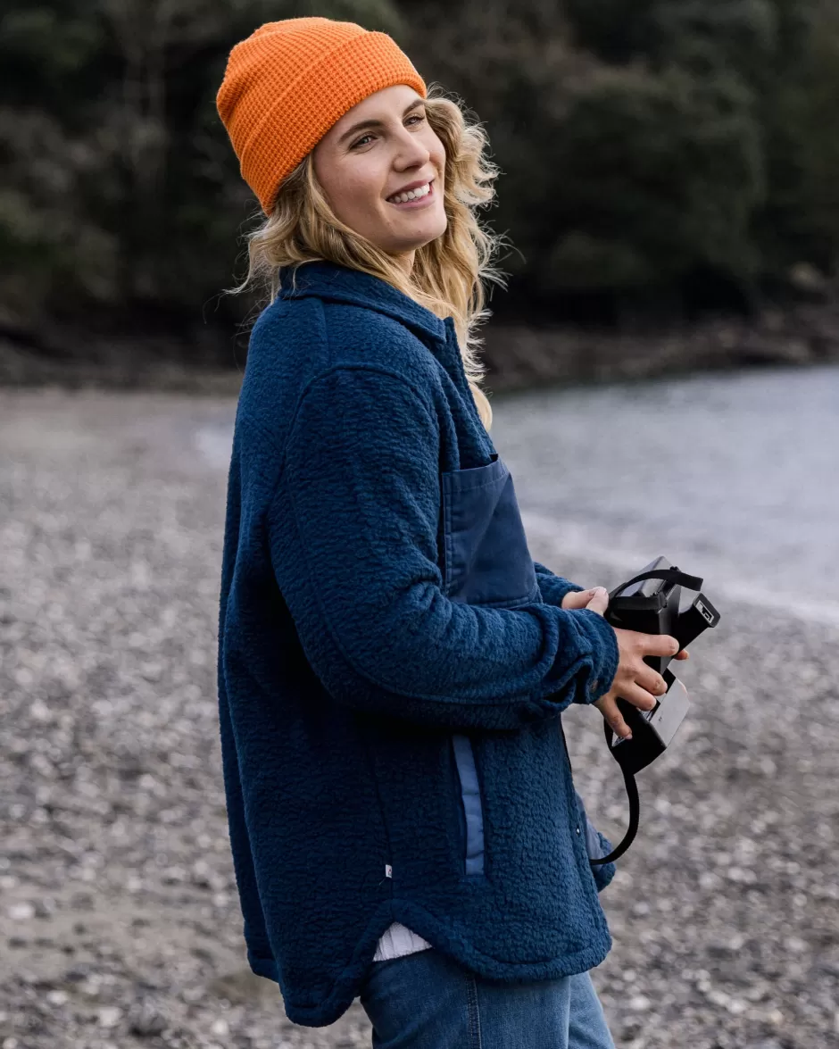 Women Passenger Shirts | Fleece | Rappel Recycled Sherpa Oversized Shirt