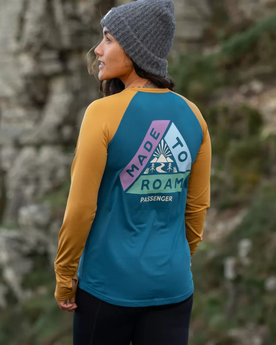 Women Passenger Tops & T-Shirts | Activewear | River Recycled Active LS T-Shirt