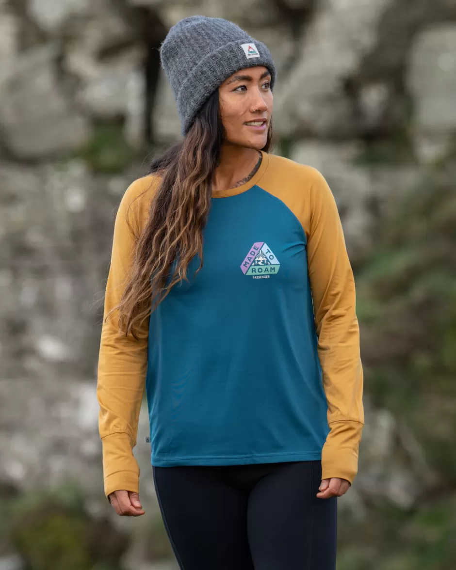 Women Passenger Tops & T-Shirts | Activewear | River Recycled Active LS T-Shirt