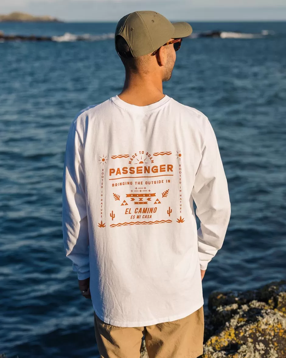 Passenger T-Shirts & Tank Tops | Men's Outlet | Roam Free Recycled Cotton LS T-Shirt