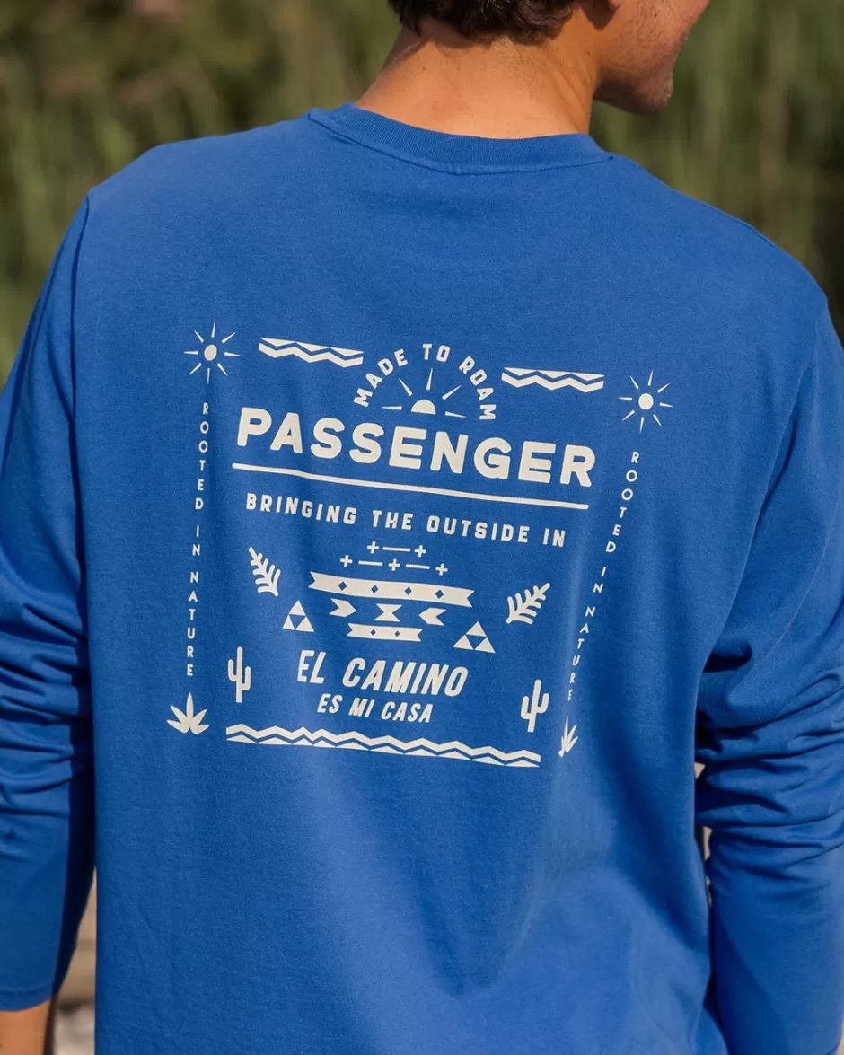 Passenger T-Shirts & Tank Tops | Men's Outlet | Roam Free Recycled Cotton LS T-Shirt