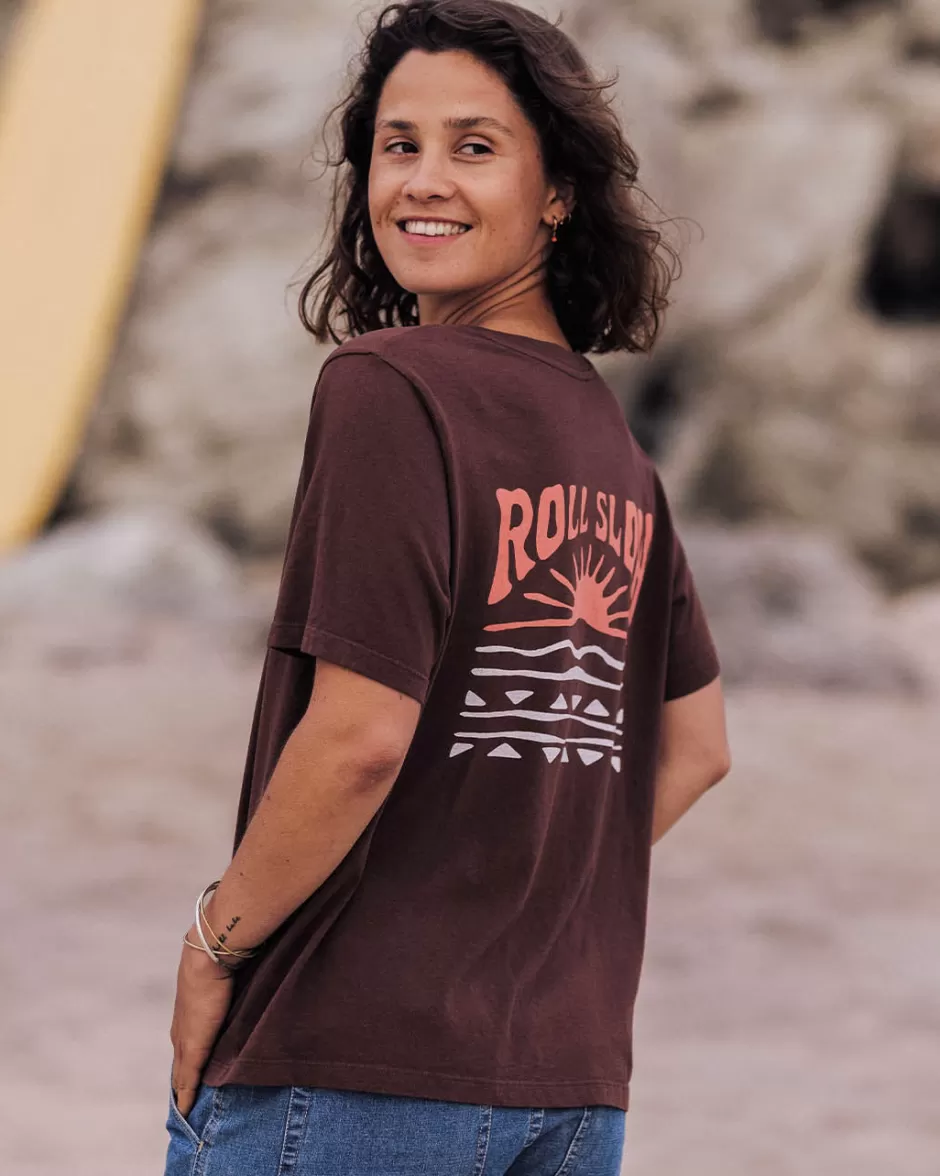 Women Passenger Tops & T-Shirts | Women's Outlet | Rolling Slow Recycled Cotton T-Shirt